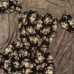 Sweetheart top Francesca’s summer dress 🖤💗